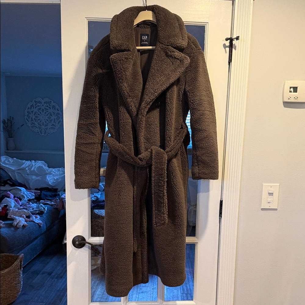 GAP Sherpa long jacket - perfect condition